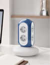 MiaoLab Tower Power Strips(Multiple Socket 6-Way with Switch)