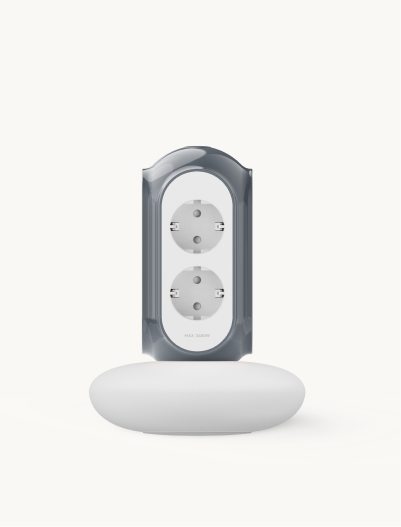MiaoLab Tower Power Strips(Multiple Socket 6-Way with Switch)