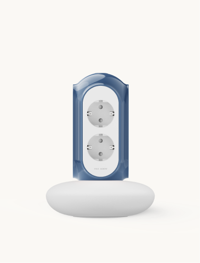 MiaoLab Tower Power Strips(Multiple Socket 6-Way with Switch)