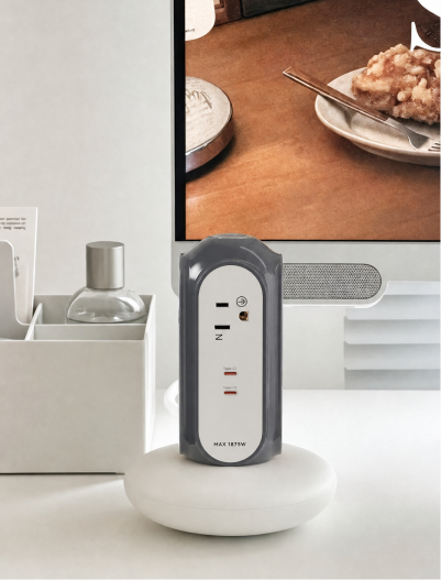 MiaoLab Tower Power Strips(2USB-C JP)