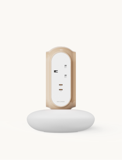 MiaoLab Tower Power Strips(2USB-C UK)