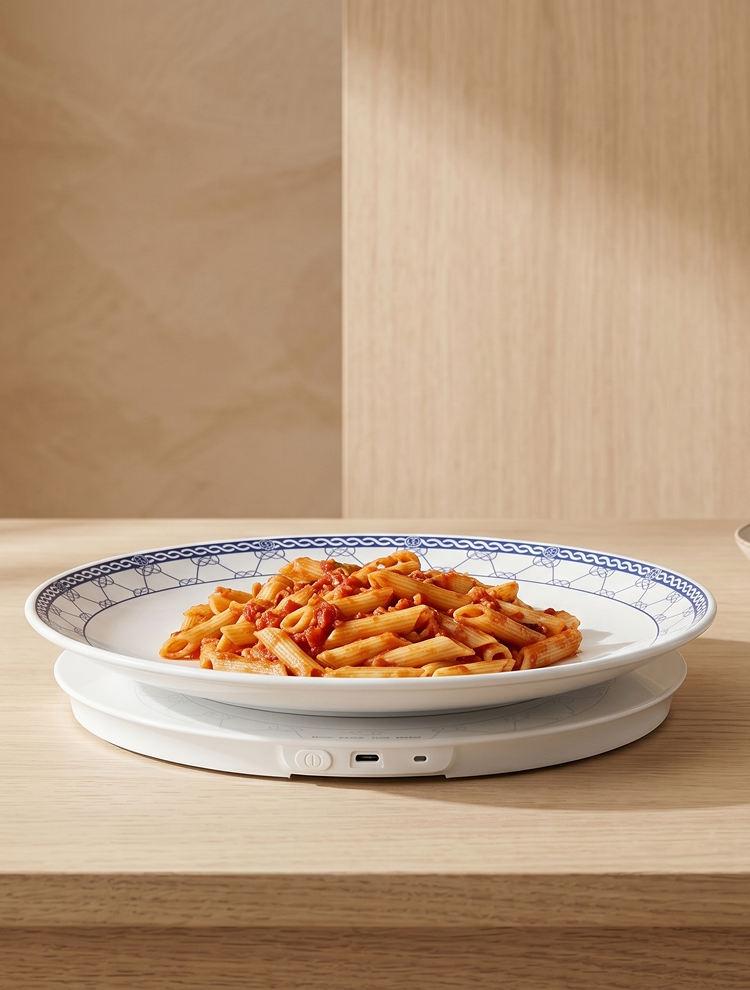 Rimmed Plate