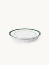 MiaoLab 11-inch pine green thermostatic porcelain flat plate on electric warming base